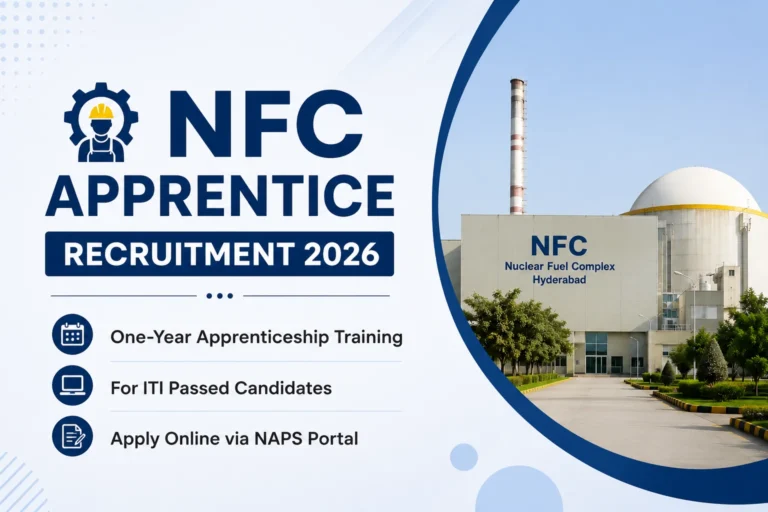 NFC Apprentice Recruitment 2026 Notification Out For 432 Posts, Apply Via NAPS Portal 7 NFC Apprentice Recruitment 2026 Notification Out For 431 Posts, Apply Via NAPS Portal