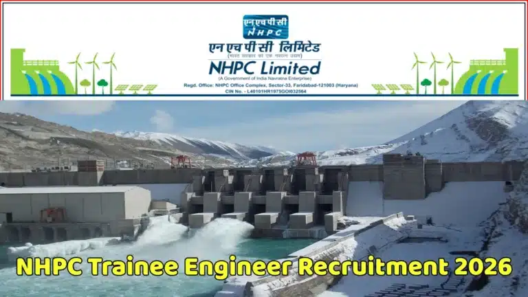 NHPC Trainee Engineer Recruitment 2026, Apply Online for 81 Vacancies by 6th April @ nhpcindia.com 37 NHPC Trainee Engineer Recruitment 2026