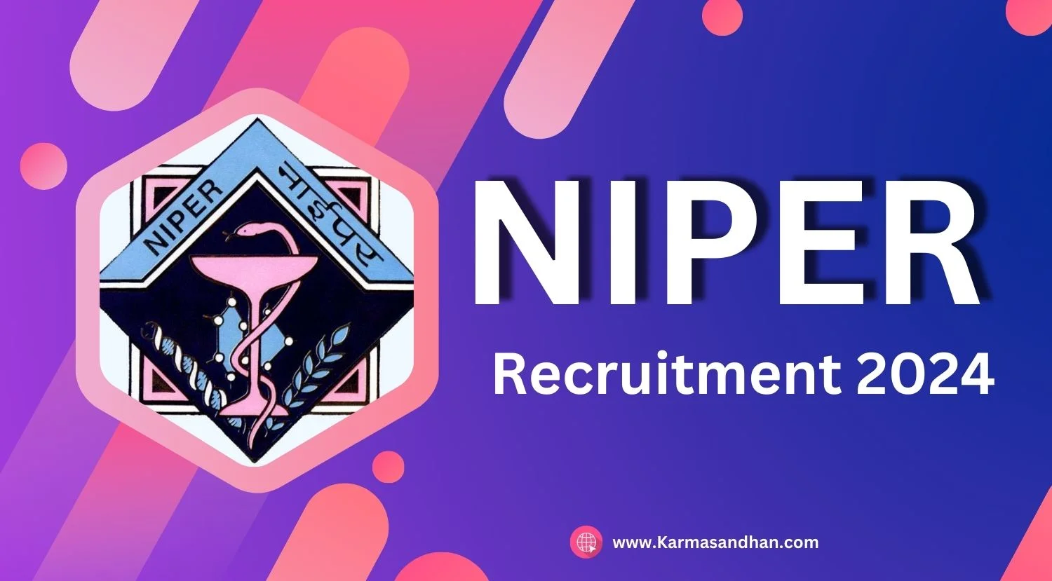 NIPER Faculty Recruitment 2024