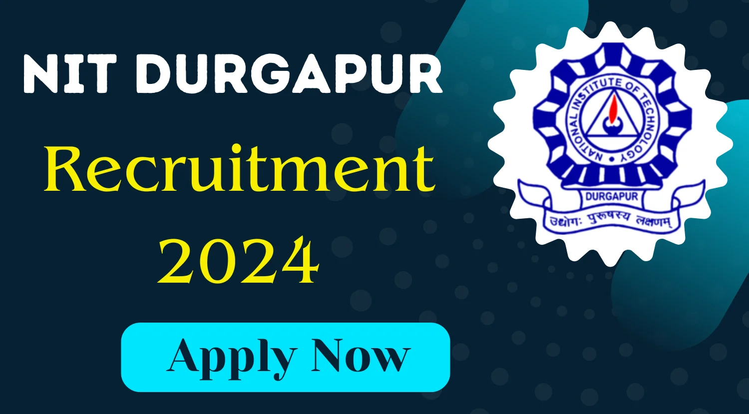 NIT Durgapur JRF Recruitment 2024