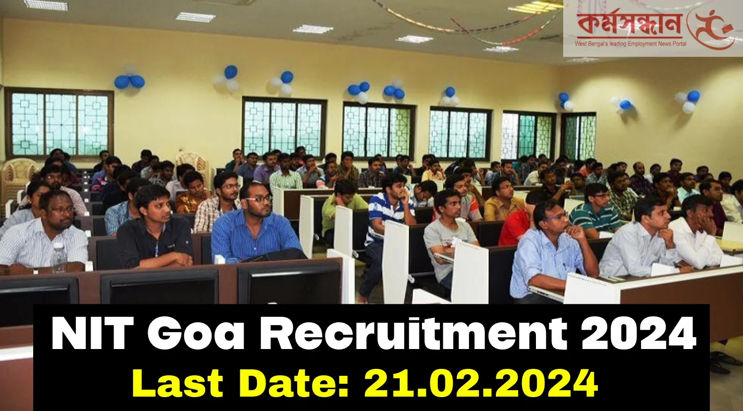 NIT Goa Recruitment 2024