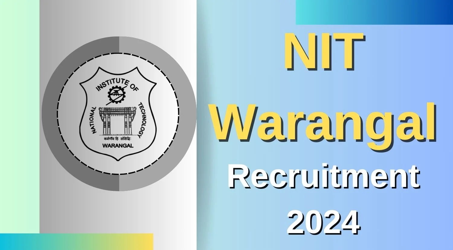 NIT Warangal Faculty Recruitment 2024