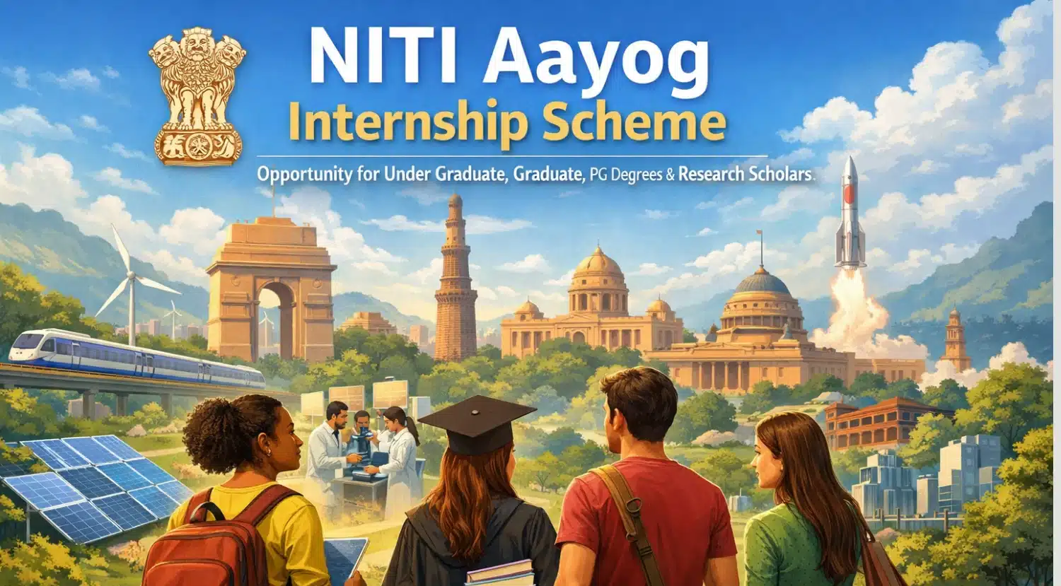 NITI Aayog Internship Scheme: Opportunity for Under Graduate, Graduate ...