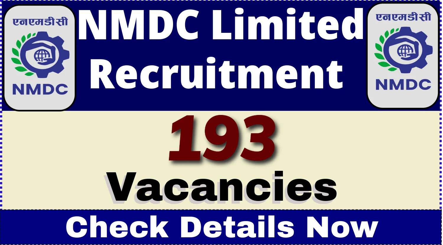 National Mineral Development Corporation Apprentices Recruitment 2024