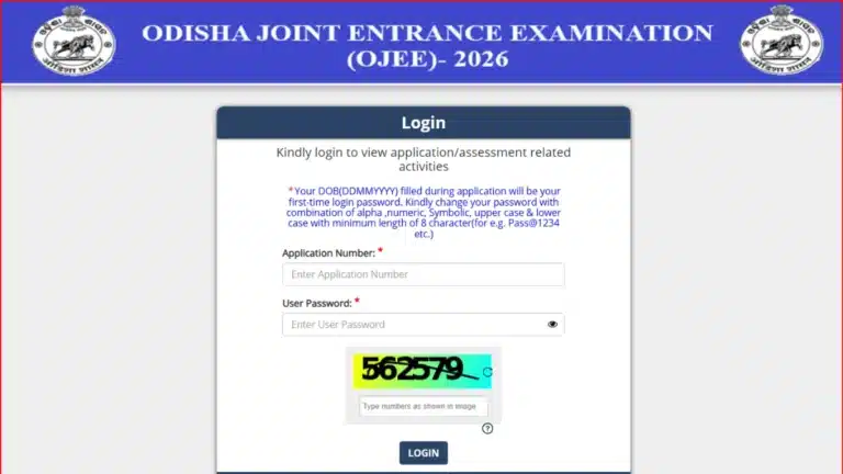 OJEE Admit Card 2026 Out, Download Odisha Joint Entrance Exam Hall Ticket Link Active at ojee.nic.in 32 OJEE Admit Card 2026 Out, Download Odisha Joint Entrance Exam Hall Ticket Link Active at ojee.nic.in