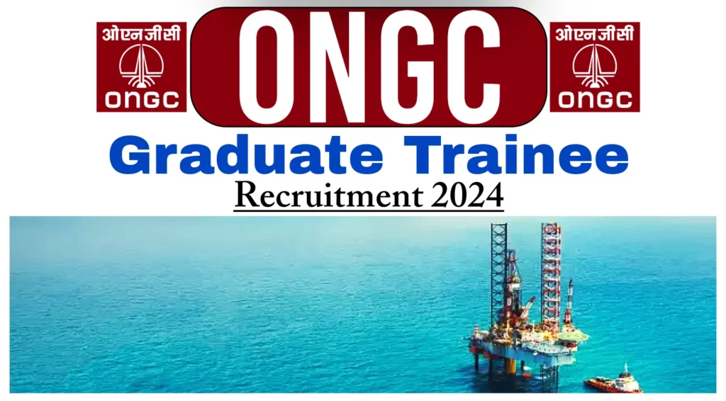 ONGC Trainee Recruitment 2024 Notification