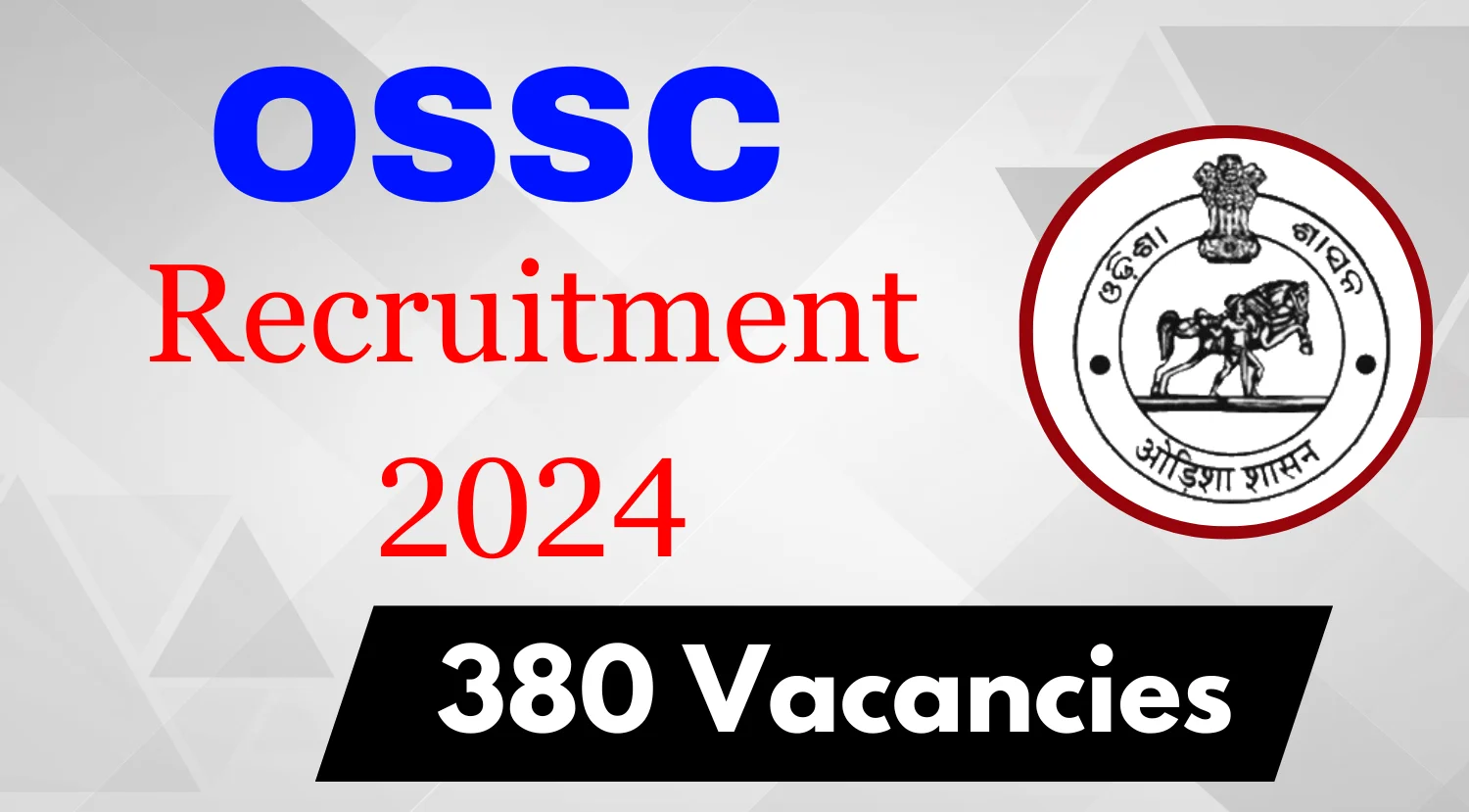 OSSC CTS Recruitment 2024