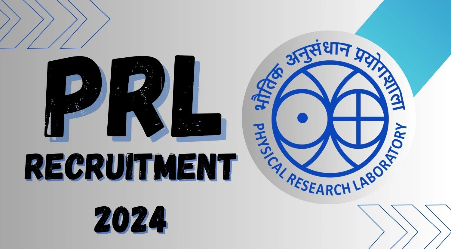 PRL Junior Research Fellowship Recruitment 2024