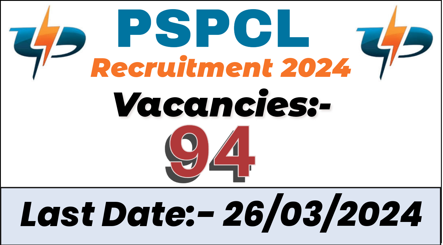 PSPCL Recruitment 2024 Notification Out