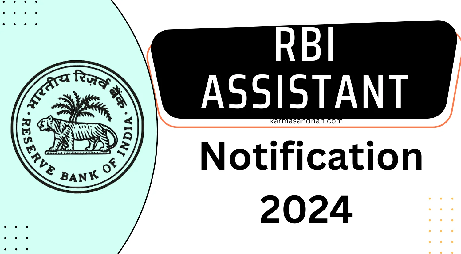 RBI Assistant Recruitment 2024 Notification