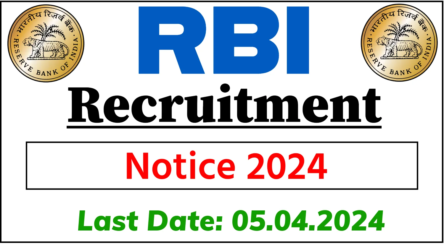 RBI Recruitment 2024