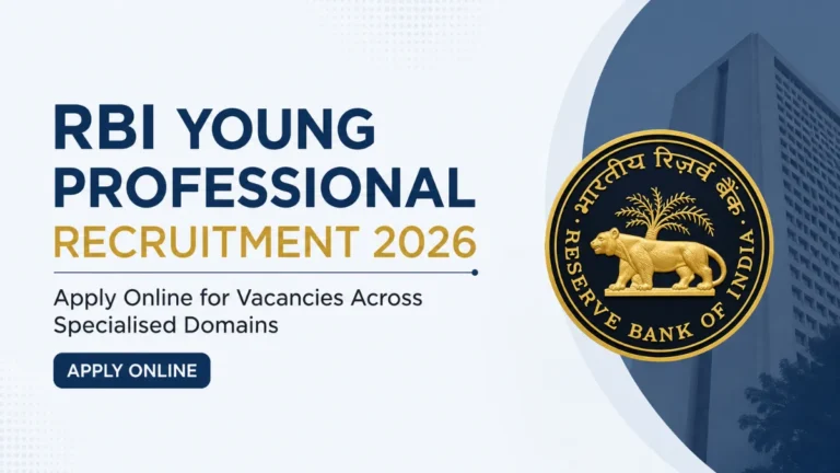 RBI Young Professional Recruitment 2026, Apply Online for Vacancies Across Specialised Domains 9 RBI Young Professional Recruitment 2026