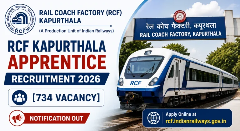 RCF Kapurthala Apprentice Recruitment 2026 Notification OUT For 734 Posts, Apply Online 6 RCF Kapurthala Apprentice