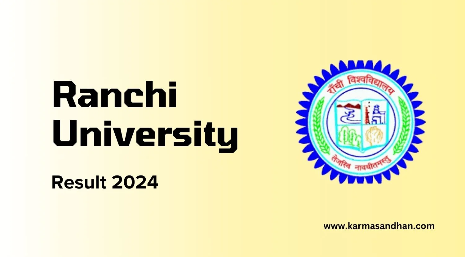 Ranchi University Result 2024
