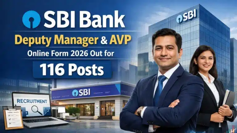 SBI Bank Deputy Manager and AVP Online Form 2026 Out for 116 Posts, Apply from 23rd February 7 SBI Bank Deputy Manager and AVP Online Form 2026