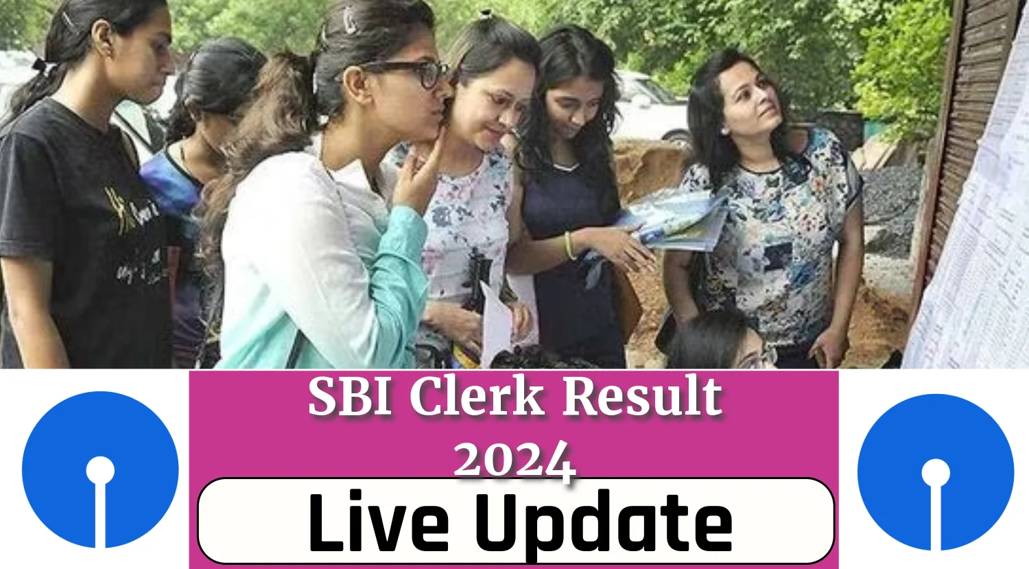 SBI Clerk Result 2024 Live, Check Clerk Prelims Result Update 
