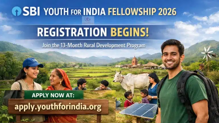 SBI Youth for India Fellowship 2026-27 Registration Begins for 13-Month Rural Development Program @ apply.youthforindia.org 3 SBI Youth for India Fellowship 2026-27