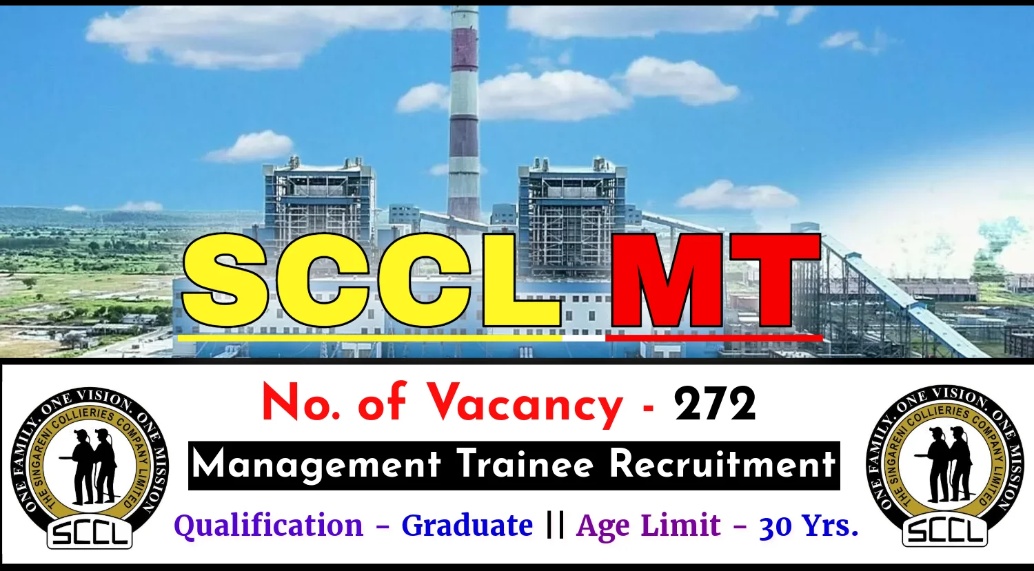 SCCL Management Trainee Recruitment