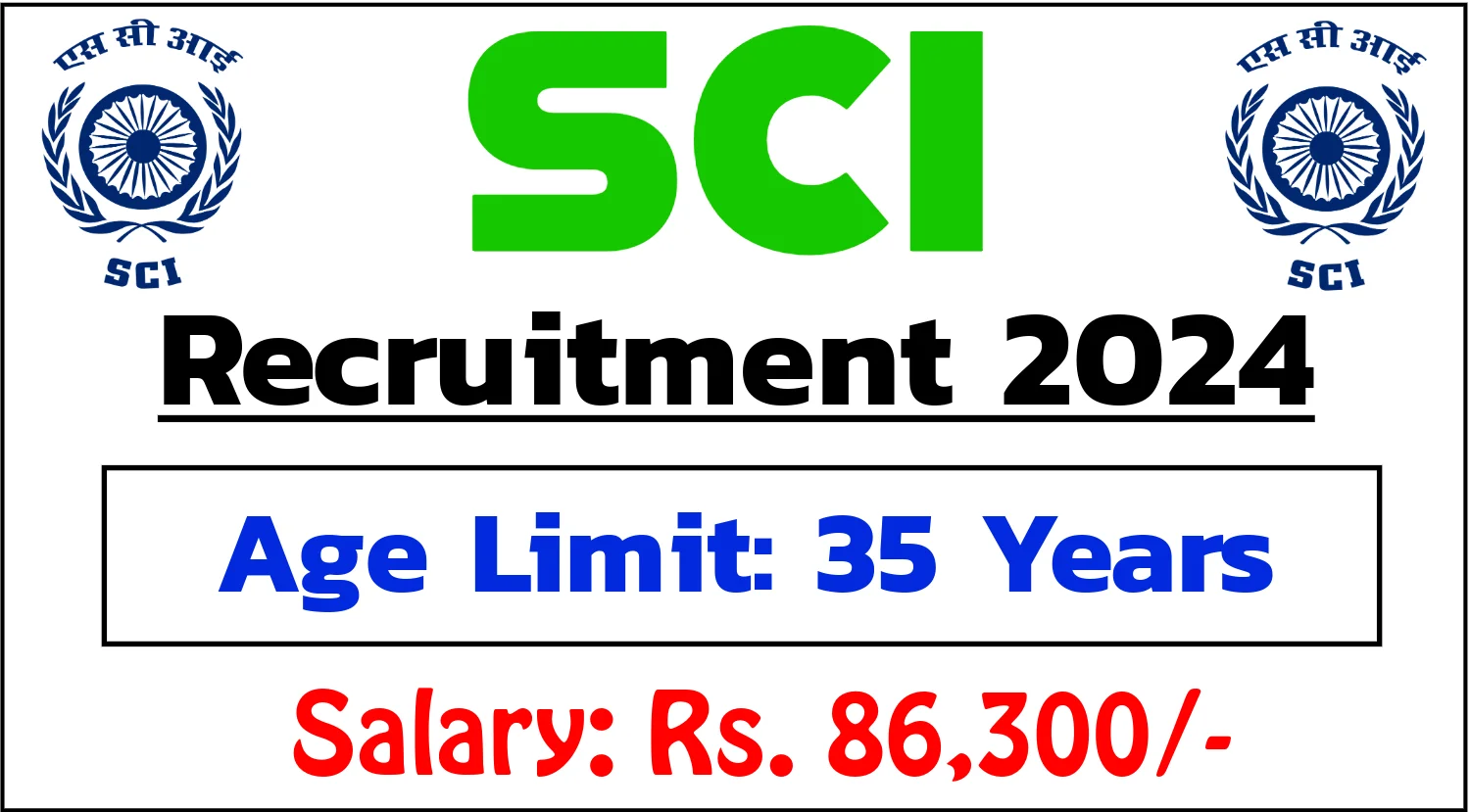 SCI Recruitment 2024