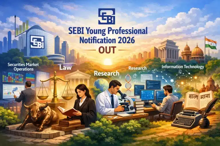 SEBI Young Professional Notification 2026 OUT with 91 Vacancies in Multiple Domains, Apply Online 26 SEBI Young Professional Notification 2026