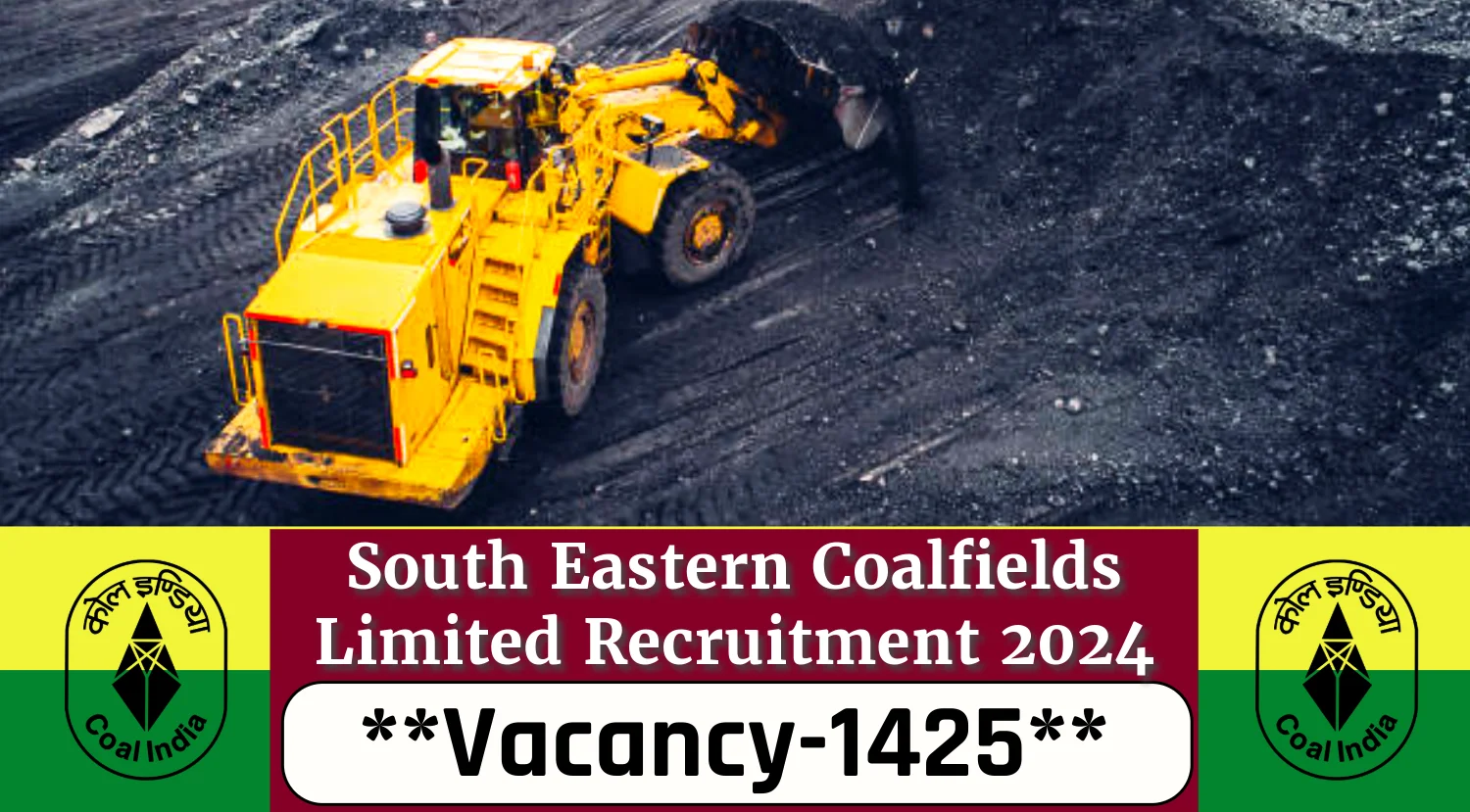 SECL Apprentice Recruitment 2024 for 1425 Vacancies Notification Out