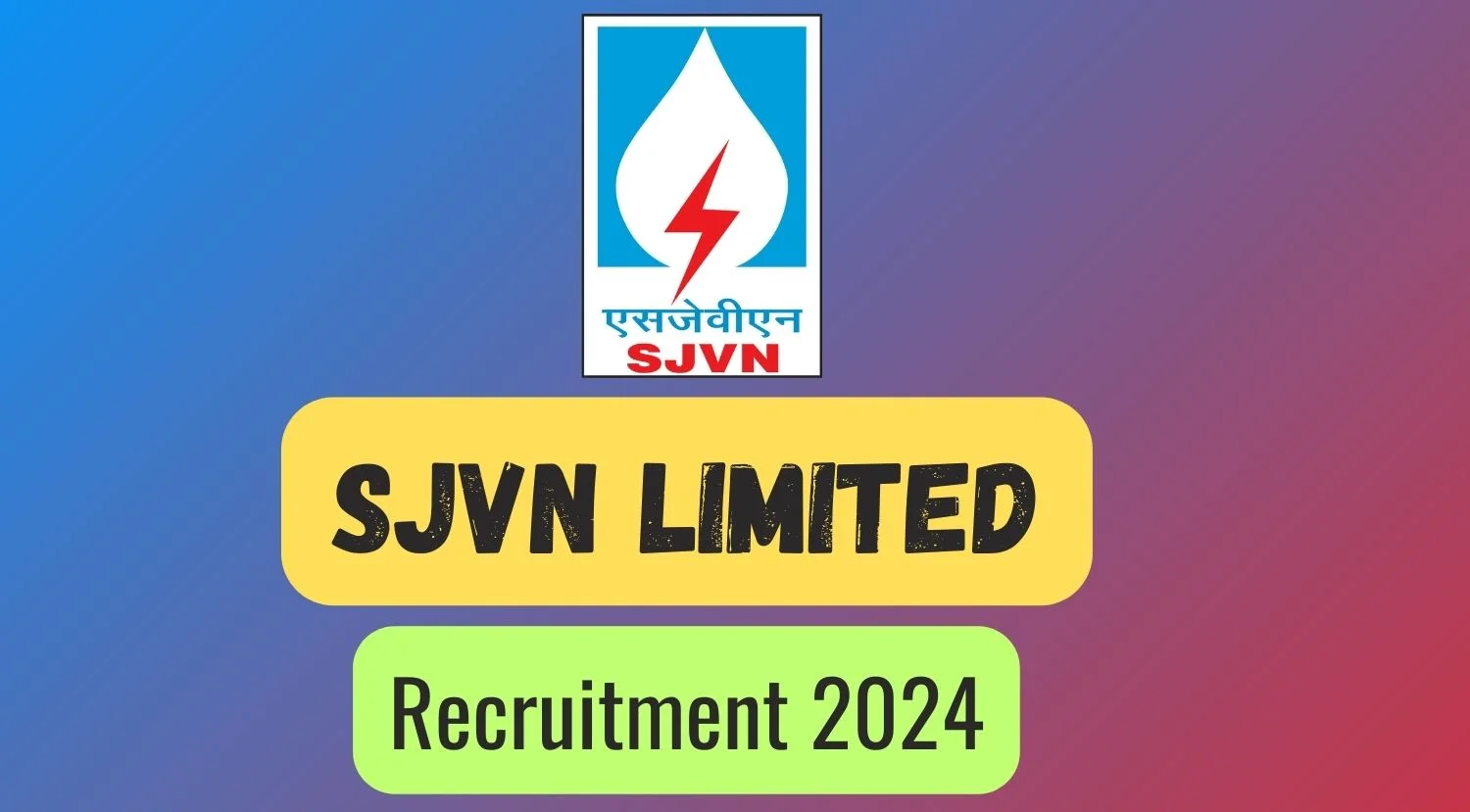 SJVN Limited Director (Finance) Recruitment 2024