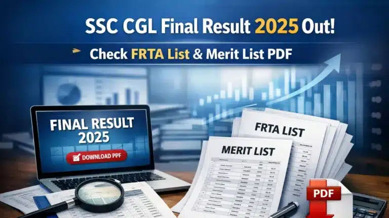 SSC CGL Final Result 2025 Out, 15118 Candidates Selected 7 SSC CGL Final Result 2025