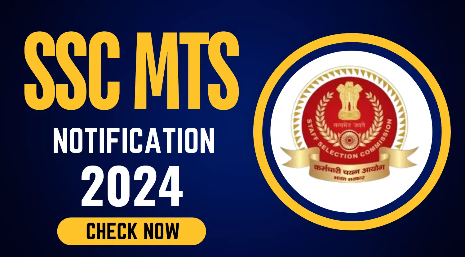 SSC MTS 2024 Online Registration Notification Vacancy Exam Date