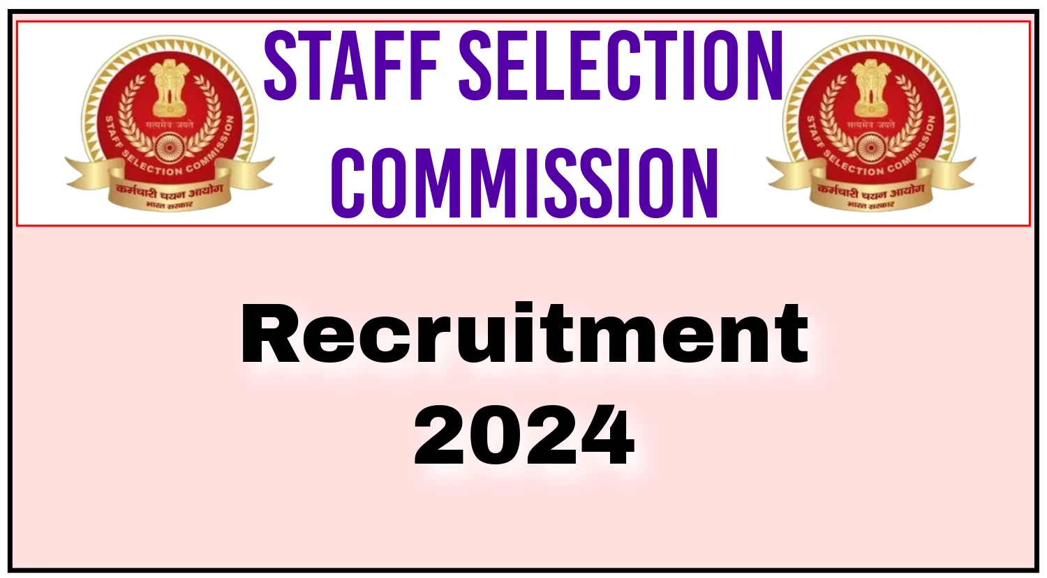 SSC Joint Director Recruitment 2024