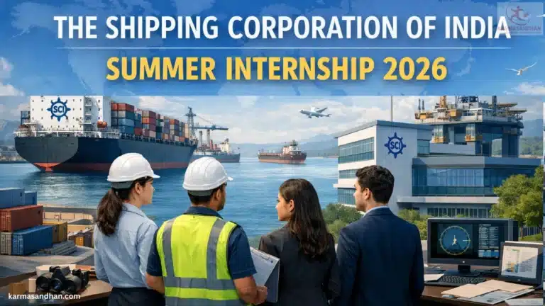 Shipping Corporation of India Summer Internship 2026 Notification Out for MBA, Law and Engineering Students 5 Shipping Corporation of India Summer Internship 2026