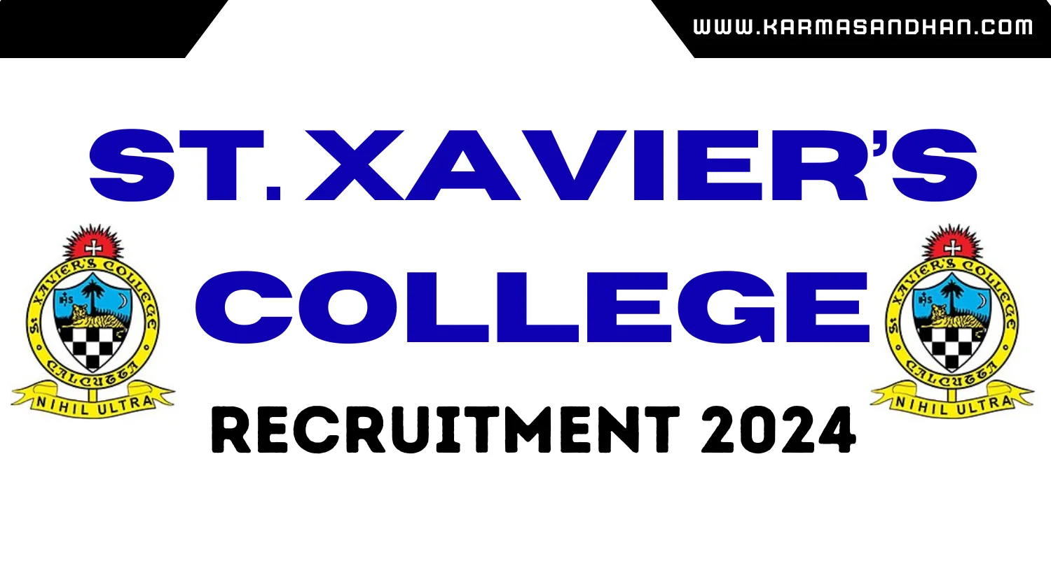 St. Xavier’s College Recruitment 2024, Check Details Now for Faculty Positions