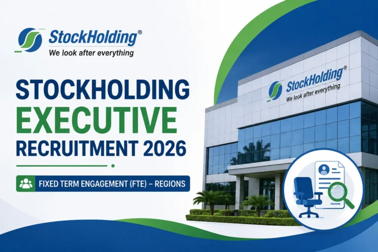 StockHolding Executive Recruitment 2026 Notification Out, Apply Online for 65 Posts 17 StockHolding Executive Recruitment 2026 Notification Out, Apply Online for 65 Posts