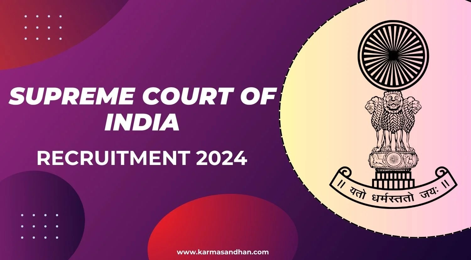 Supreme Court of India Assistant Registrar (Computer) Recruitment 2024