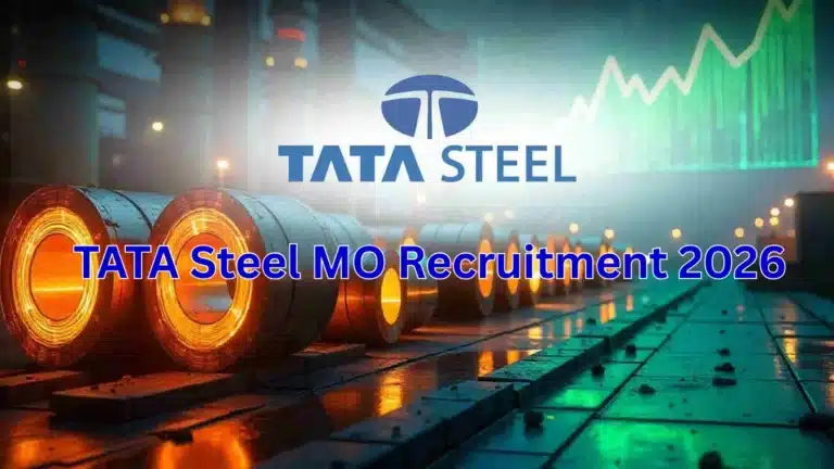 TATA Steel MO Recruitment 2026 Notification Out, Apply Online For Medical Officer Posts 26 TATA Steel MO Recruitment 2026