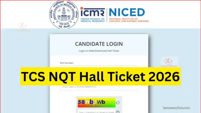 TCS NQT Hall Ticket 2026 Out, Download National Qualifier Test Admit Card for April Exam Cycle at tcsion.com 25 TCS NQT Hall Ticket 2026