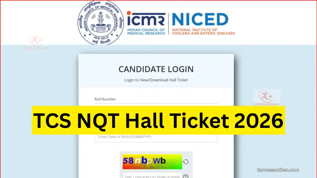 TCS NQT Hall Ticket 2026 Out, Download National Qualifier Test Admit ...