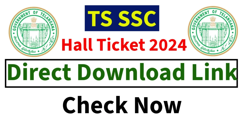 TS SSC Hall Ticket 2024