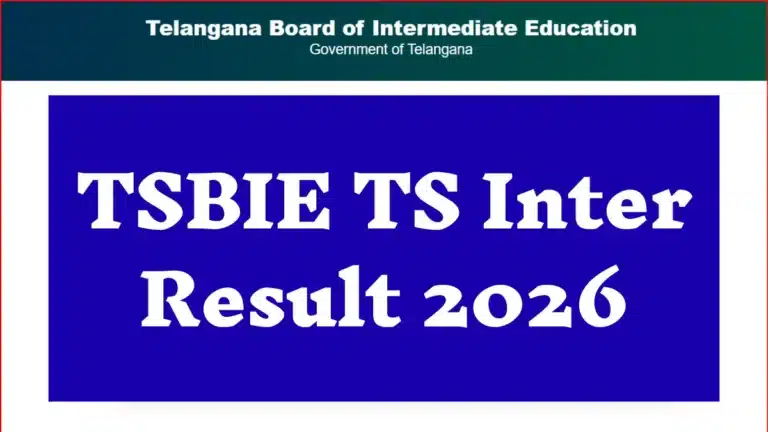 TSBIE TS Inter Result 2026, Telangana Intermediate 1st and 2nd Year Marks Memo @tgbie.cgg.gov.in 21 TSBIE TS Inter Result 2026, Telangana Intermediate 1st and 2nd Year Marks Memo @tgbie.cgg.gov.in