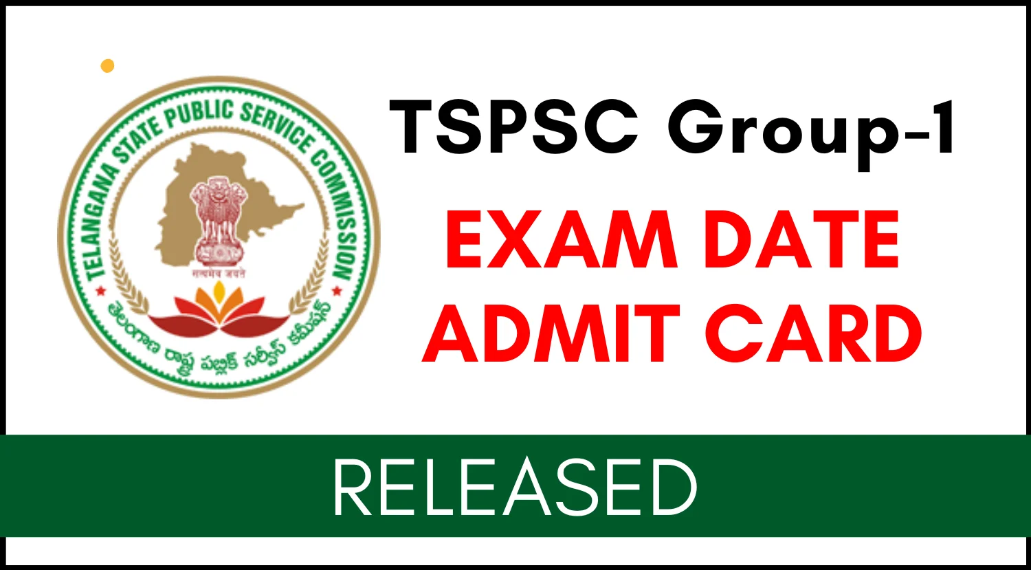 TSPSC Group 1 Exam Date 2024 OUT