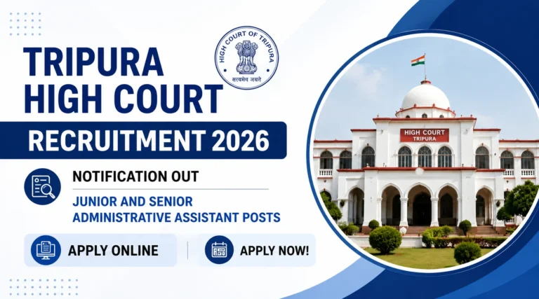 Tripura High Court Recruitment 2026 for Junior and Senior Administrative Assistant Posts, Apply Online 10 Tripura High Court Recruitment 2026 for Junior and Senior Administrative Assistant Posts, Apply Online