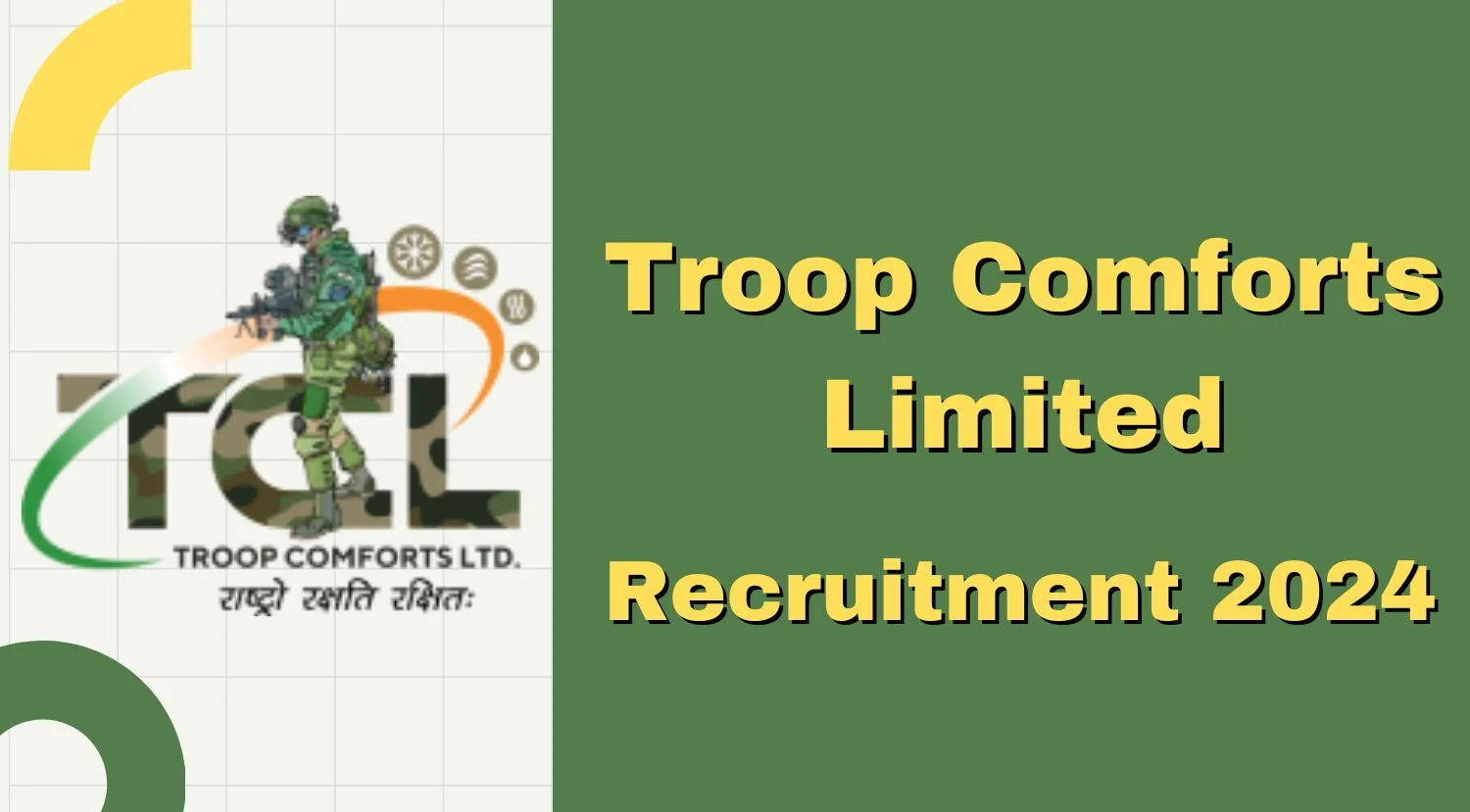 Troop Comforts Limited Chairman Managing Director Recruitment