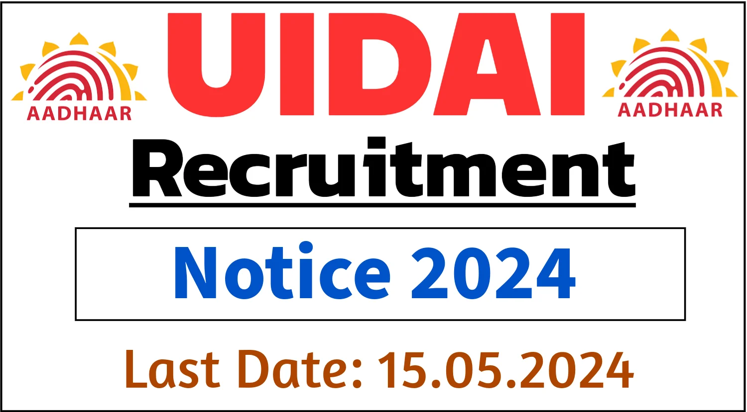 UIDAI Assistant Accounts Officer Private Secretary and Section Officer Recruitment 2024