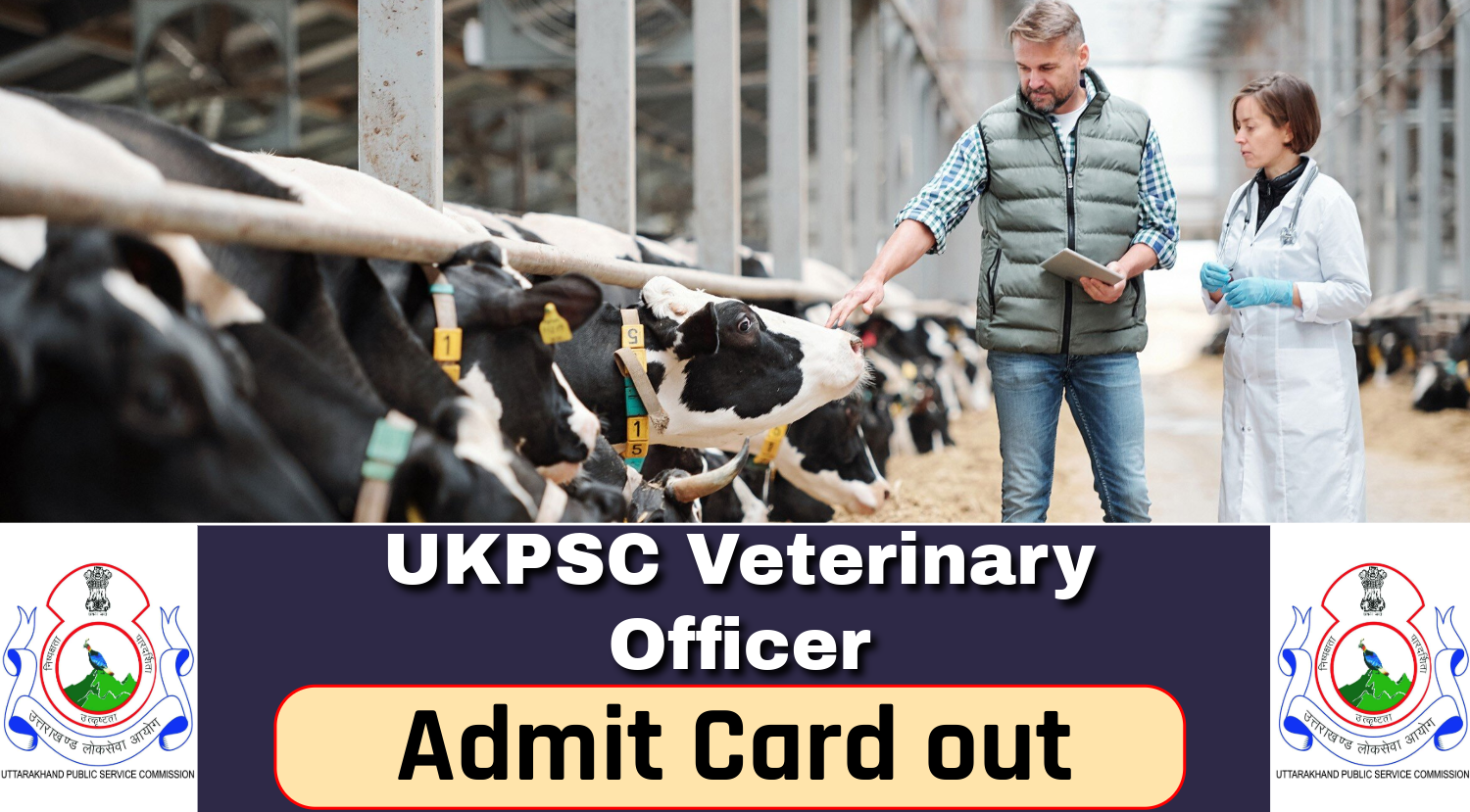 UKPSC VO Admit Card 2024 Out, Download Veterinary Officer Hall Ticket from psc.uk.gov.in