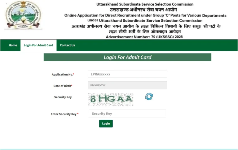 UKSSSC Patwari Admit Card 2026 OUT, Download Link Active at uksssc.co.in 4 UKSSSC Patwari Admit Card 2026 OUT, Download Link Active at uksssc.co.in