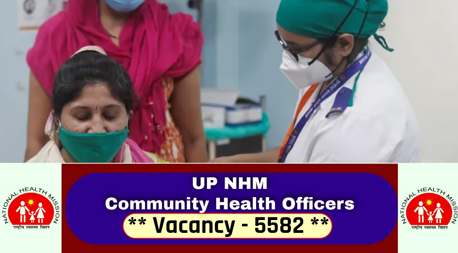UP NHM CHO Recruitment 2024 Notification Out, Apply Now for 5582 Community Health Officer
