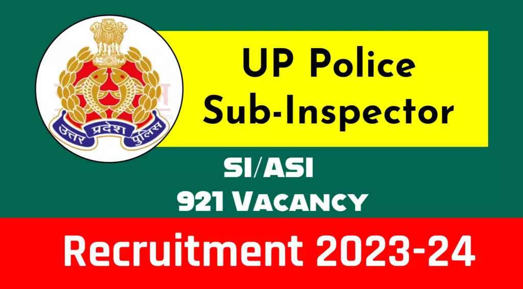 UP Police Sub-Inspector Recruitment 2023-24