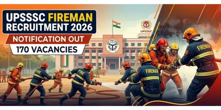UPSSSC Fireman Recruitment 2026 Notification Out for 170 Vacancies 13 UPPSC Fireman Recruitment 2026 Notification