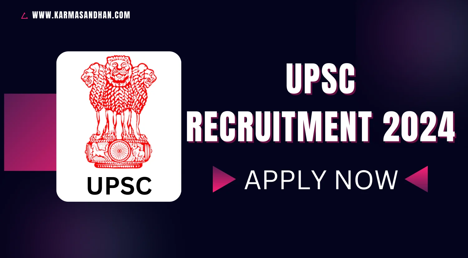 UPSC Recruitment 2024 for Various Director Posts