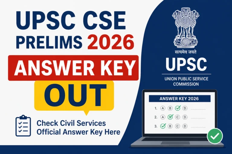 UPSC CSE Prelims Answer Key 2026 OUT @upsc.gov.in, Check Civil Services Official Answer Key Link Here 10 UPSC Prelims Answer Key 2026 OUT @upsc.gov.in, Check Civil Services Official Answer Key Link Here