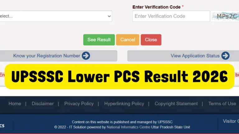UPSSSC Lower PCS Result 2026 OUT; 100492 Candidates Shortlisted for Main Examination, Check Eligibility Status 32 UPSSSC Lower PCS Result 2026 OUT: 100,492 Candidates Shortlisted for Main Examination, Check Eligibility Status